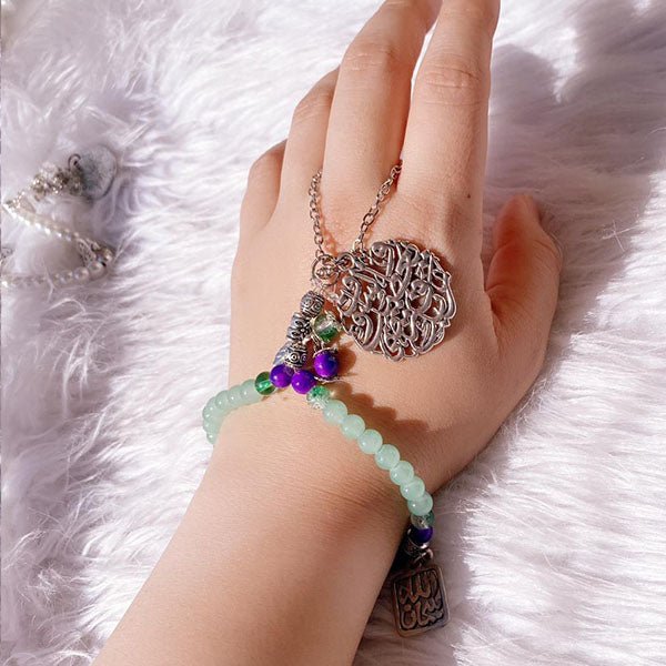 Asia Rosary - Alabaster Stones