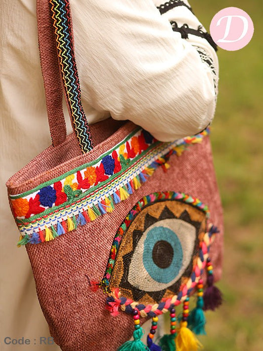 Hoda Beach Bag - Linen