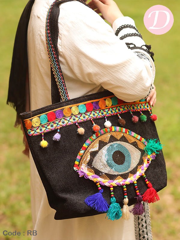 Hoda Beach Bag - Linen