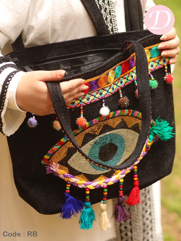 Hoda Beach Bag - Linen