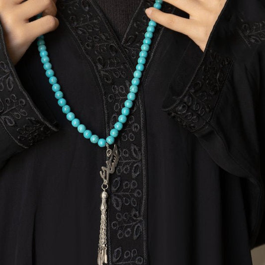 "Hossam" Customized Rosary - Turquoise Stone