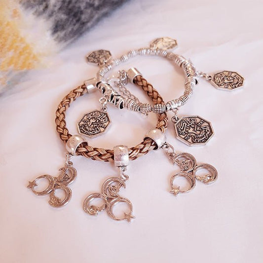 Half Moon Bracelets Set
