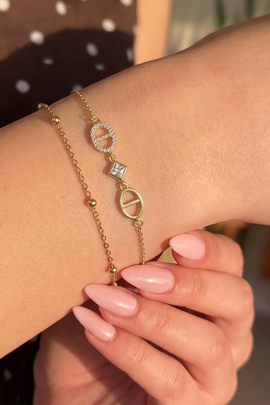 Amelia Bracelet - Stainless Steel