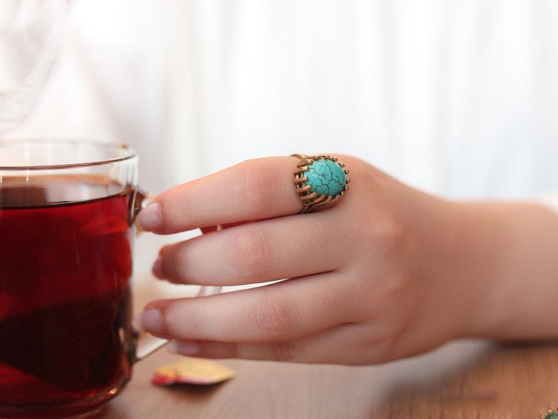 Tasneem Ring - Pure Copper