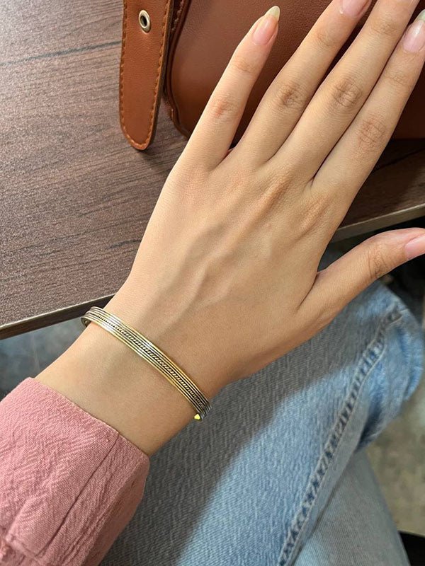 Brianna Bangle Set - Pure Copper