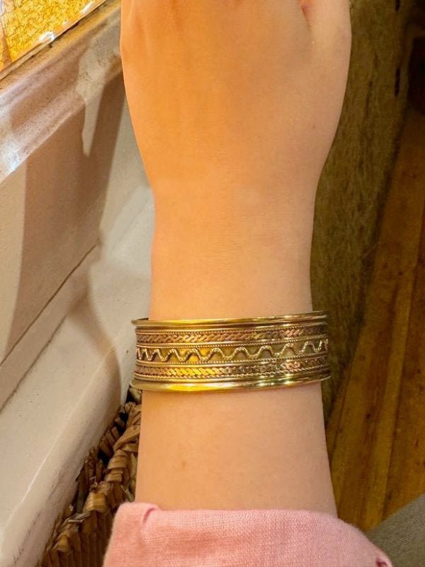 Hanaa Classy Bangle -  Pure Copper