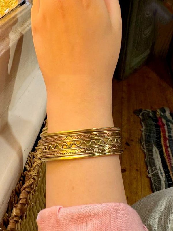 Hanaa Classy Bangle -  Pure Copper