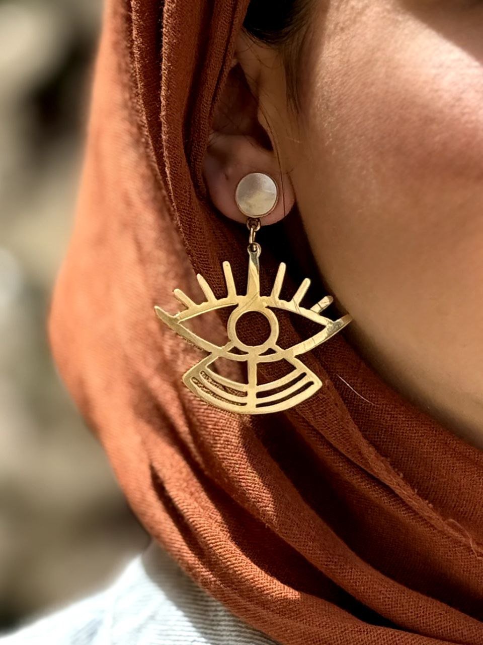 Sovana Earings - Copper