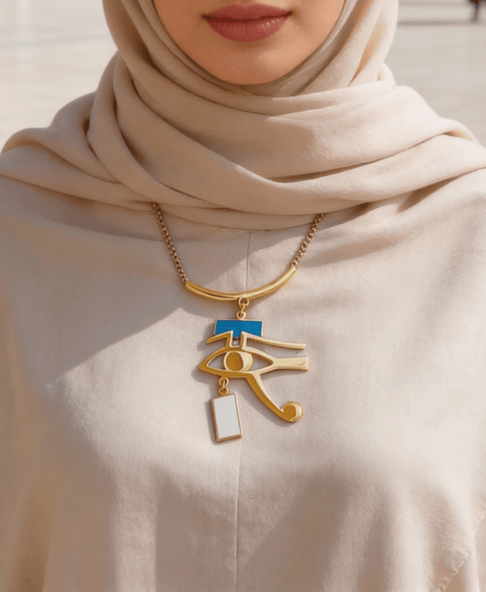 Eye of Horus Necklace - Gold Plated