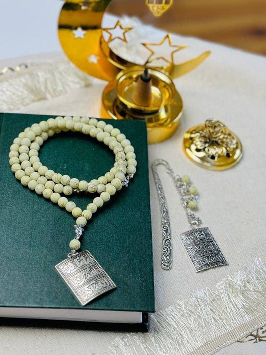 Marwa Rosary - Chamois Stones