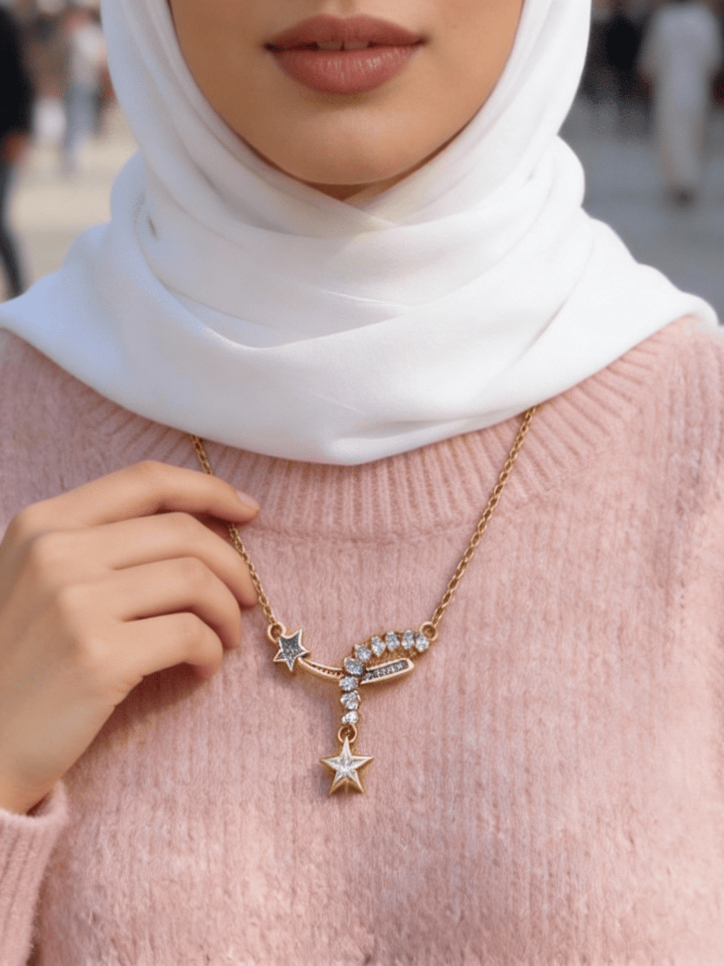 Hala Necklace - Stainless Gold Plated