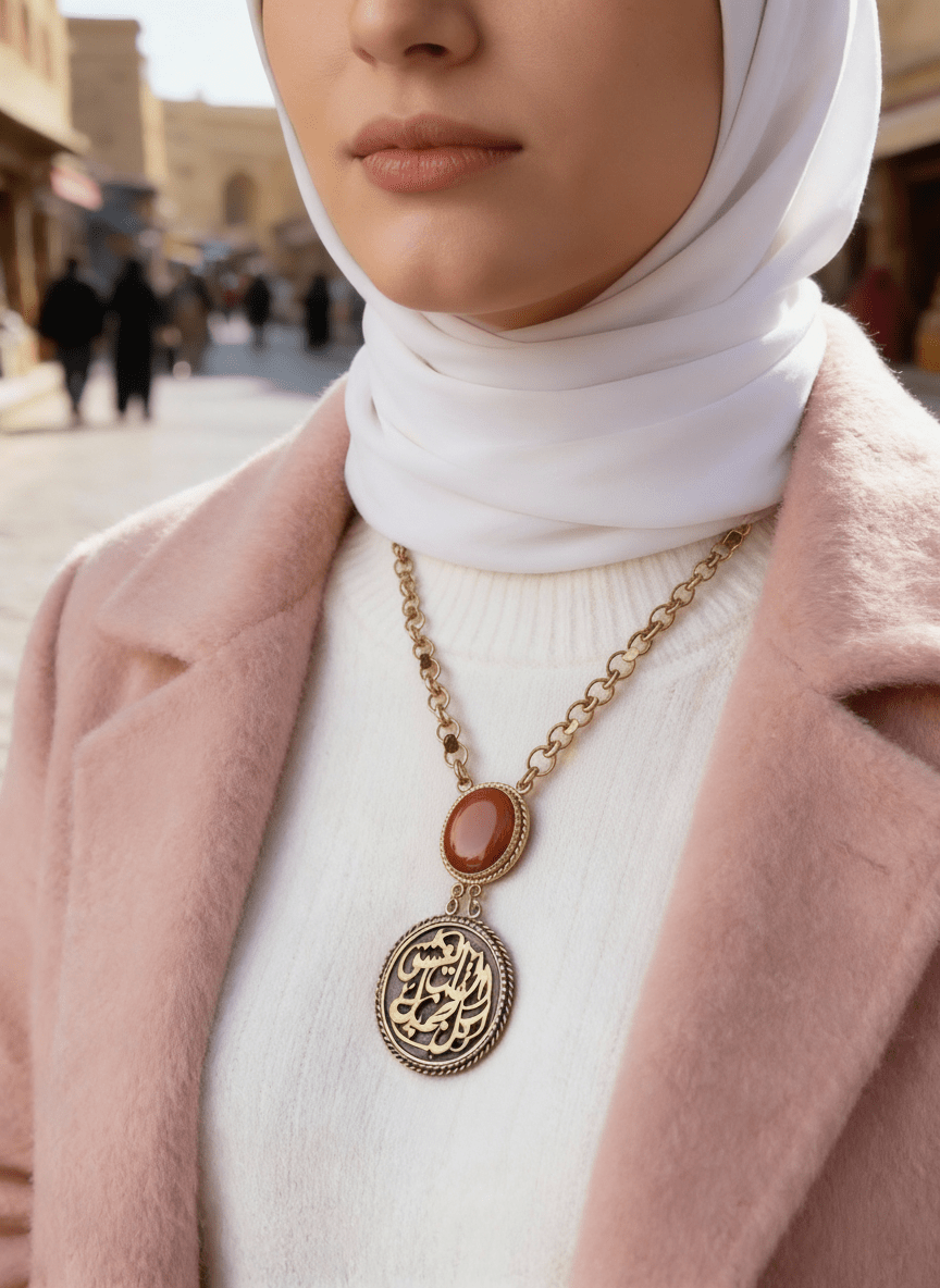 Gamila Necklace - Pure Copper