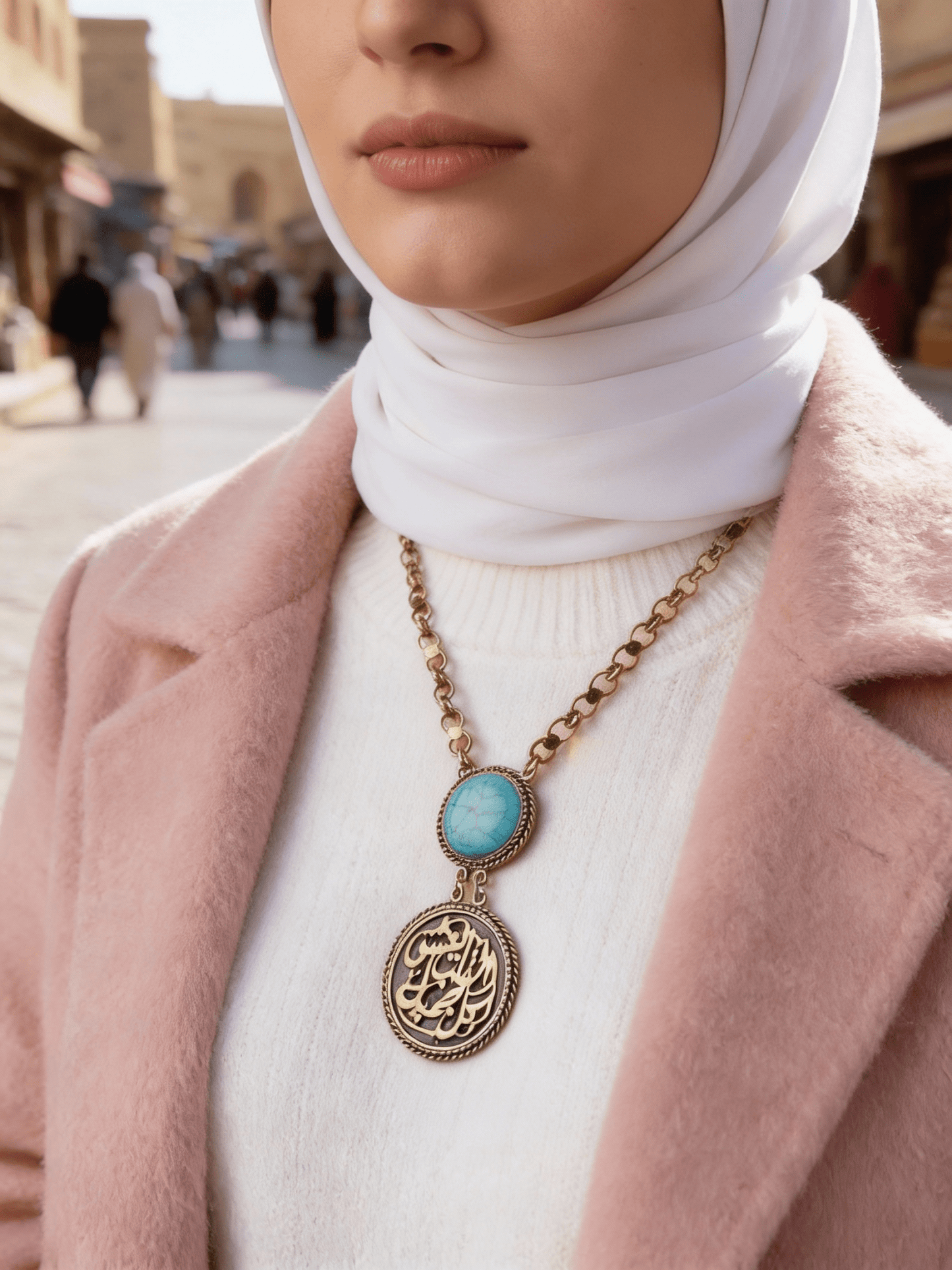 Gamila Necklace - Pure Copper