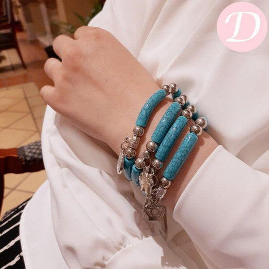 Maryam Bracelets Set - Turquoise