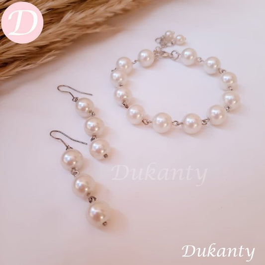 Arial Set - Pearl Stone