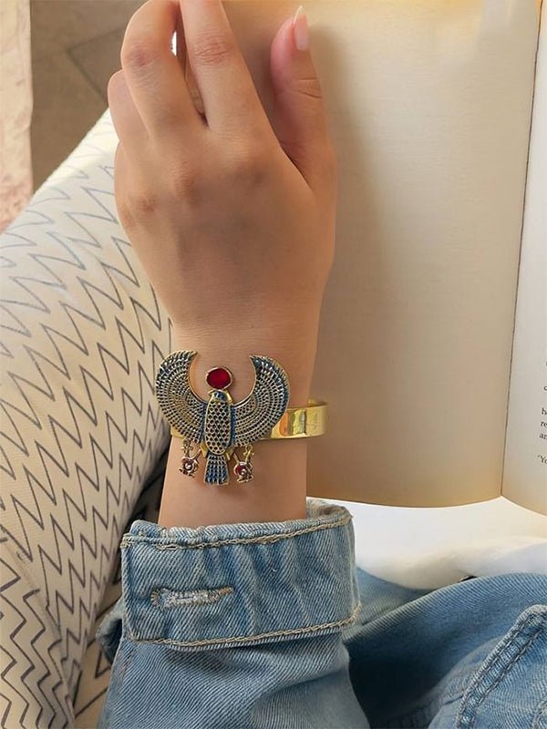 Falcon Bangle - Pure Copper