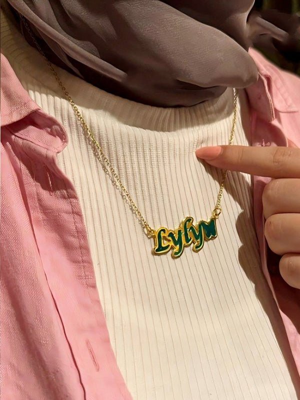 Lyly Customized Necklace - Gold Plated