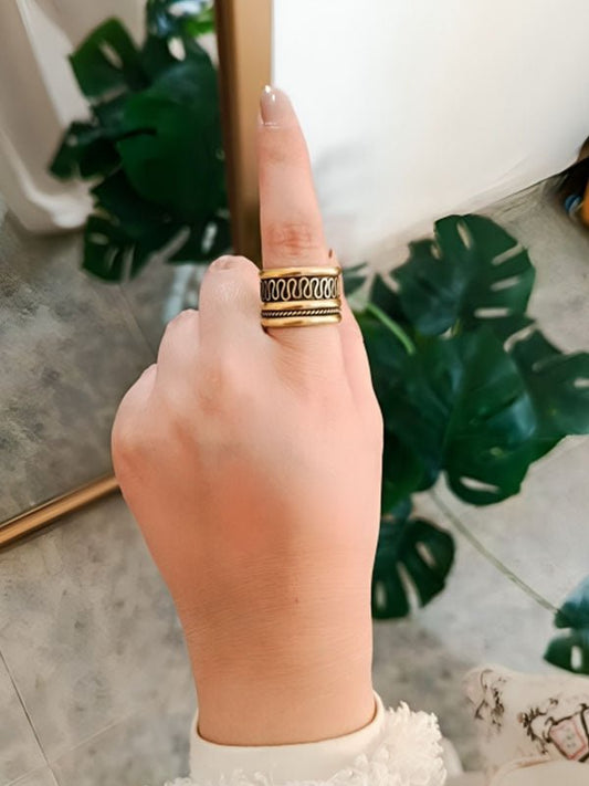 Yomna Ring - Pure Copper
