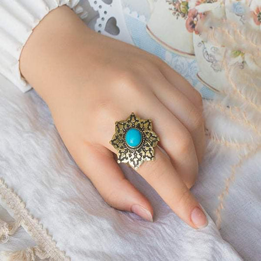 Flower Ring - Pure Copper