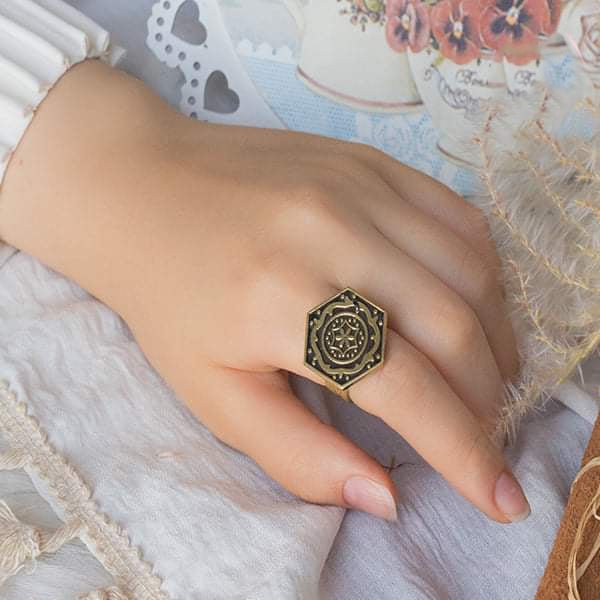 Lamis Vintage Ring - Pure Copper