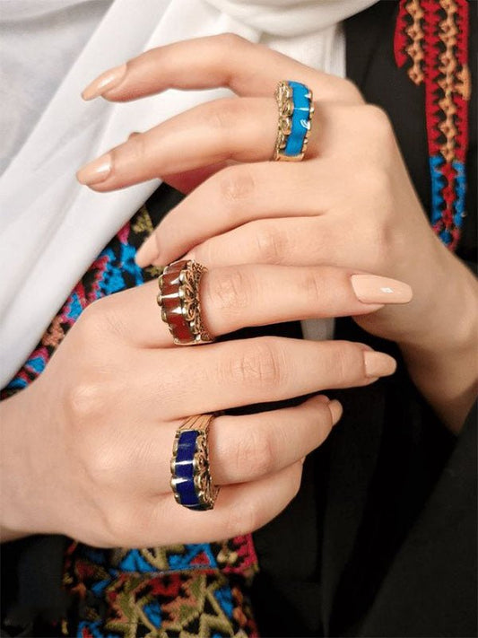 Asmahan Ring - Pure Copper