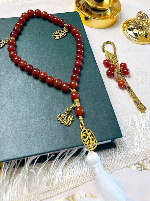Rania Rosary - Alabaster Stones