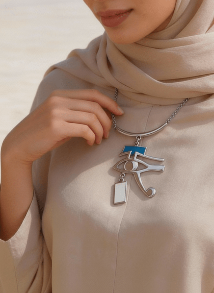 Eye of Horus Necklace - Gold Plated
