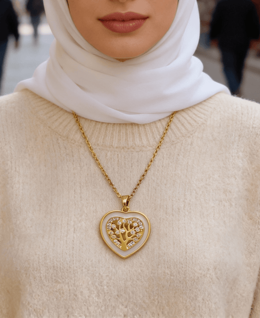 Hana Necklace - Stainless Gold Plated