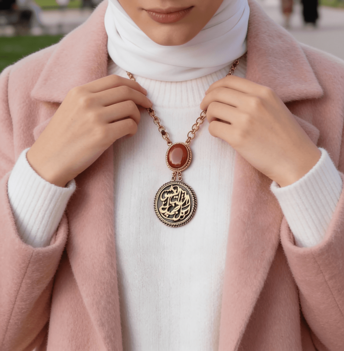 Gamila Necklace - Pure Copper