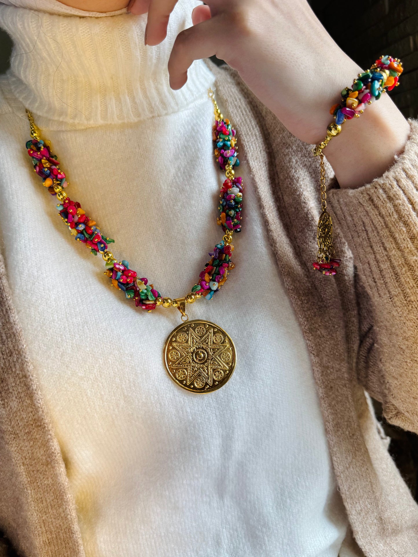 Cleopatra Set - Natural Shell