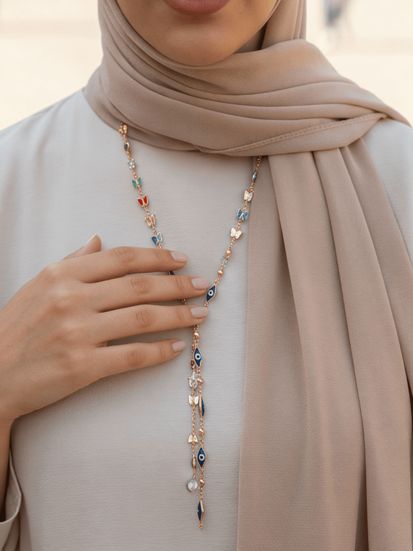 Hana Necklace - Stainless Steel