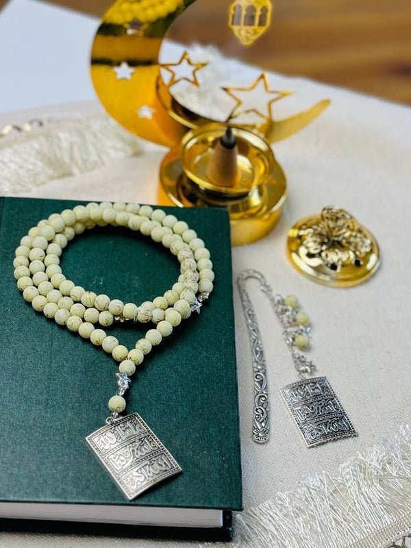 Marwa Rosary - Chamois Stones