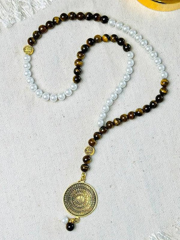 Pure Pearl Rosary - Gold Plated