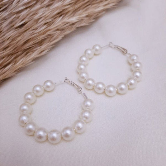 Berry Pearl Earrings