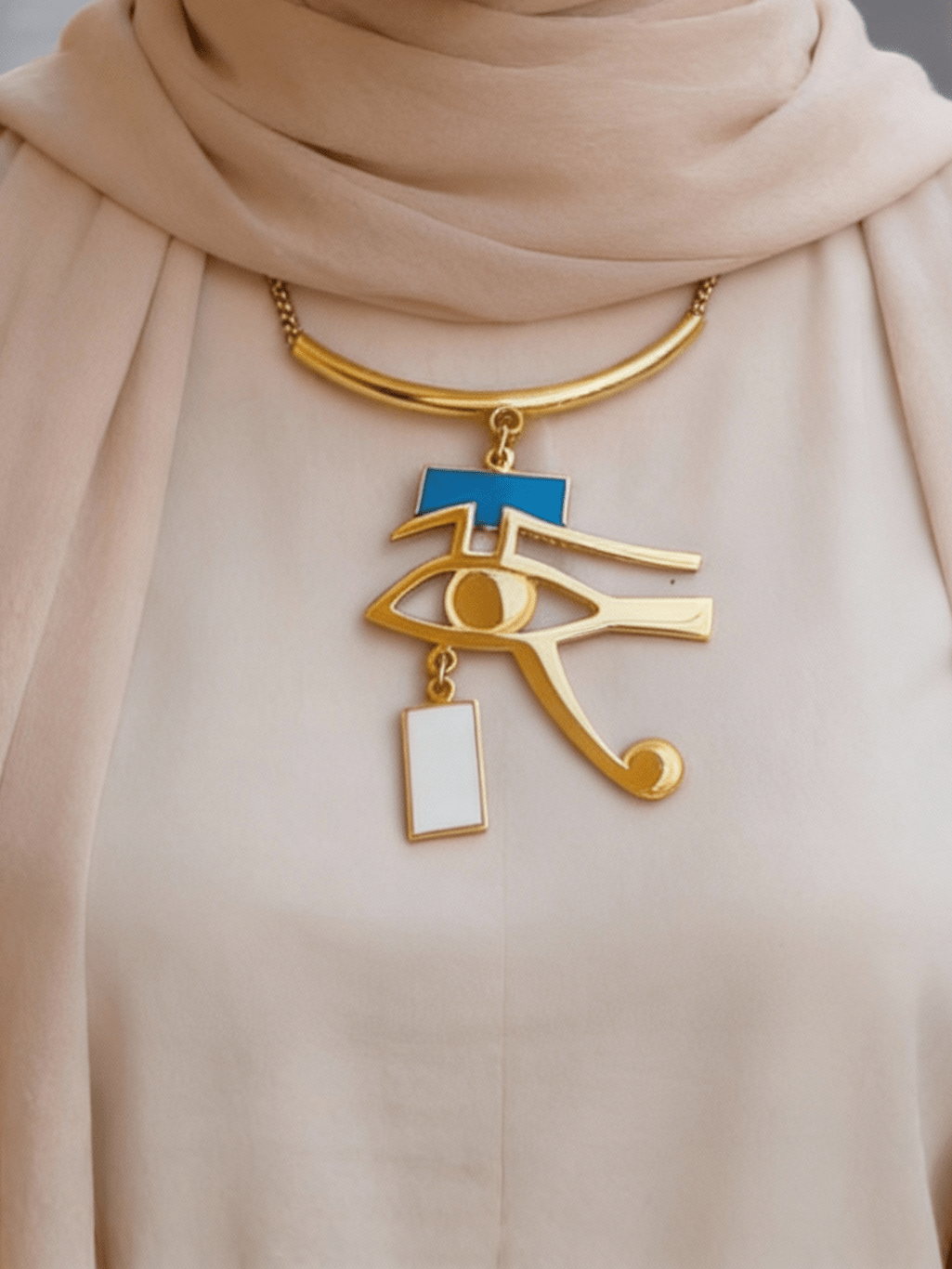 Eye of Horus Necklace - Gold Plated