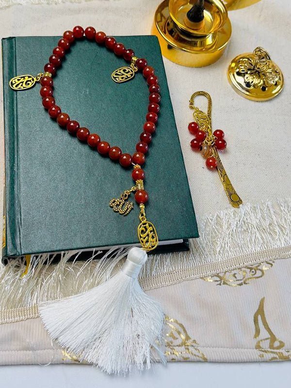 Rania Rosary - Alabaster Stones