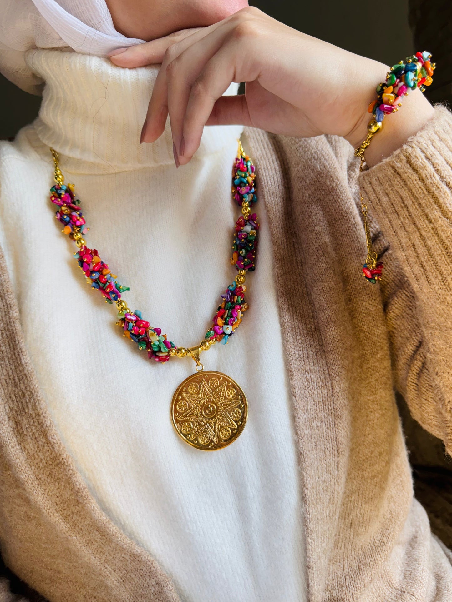 Cleopatra Set - Natural Shell
