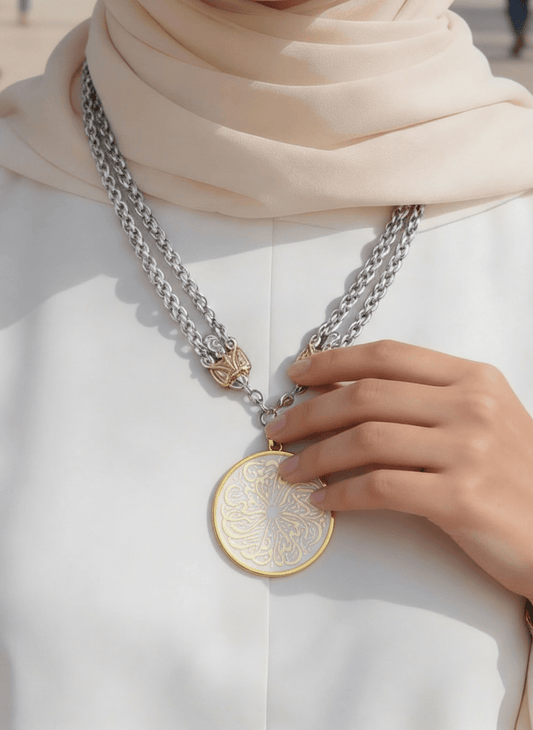 Ghada Necklace - Gold & Silver Plated