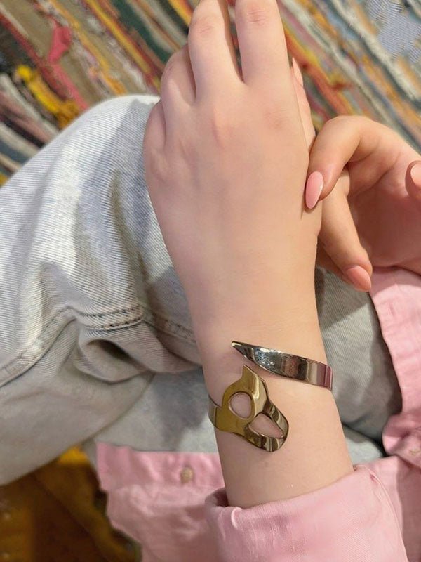 Letter Customized Bracelet - Silver Plated