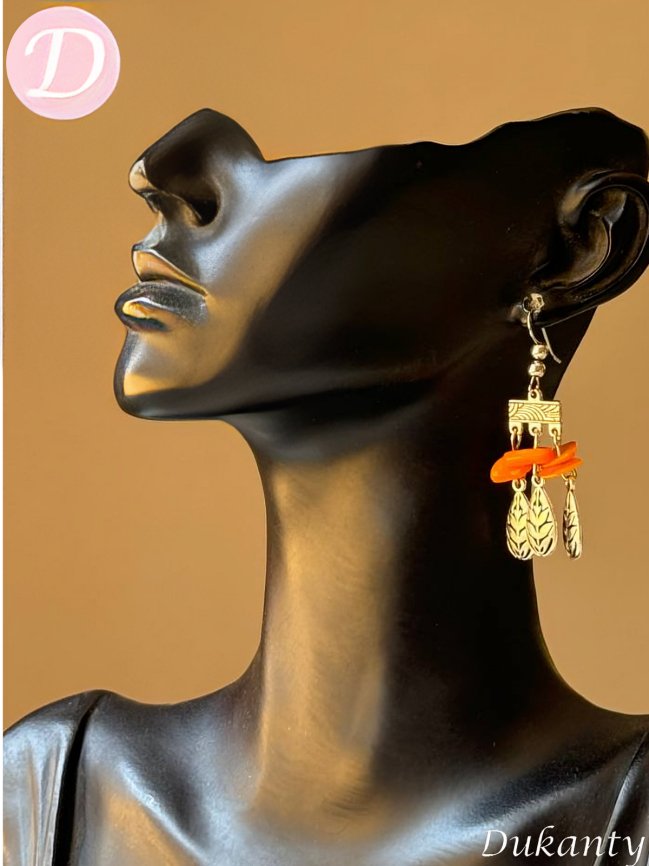 Farah Earring - Metal