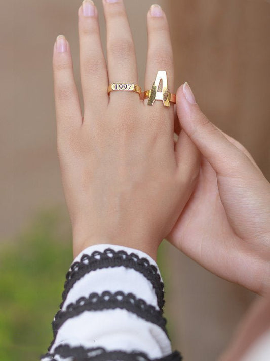 Amanda Ring Set - Gold Plated