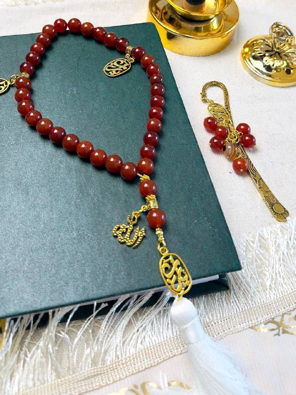 Rania Rosary - Alabaster Stones