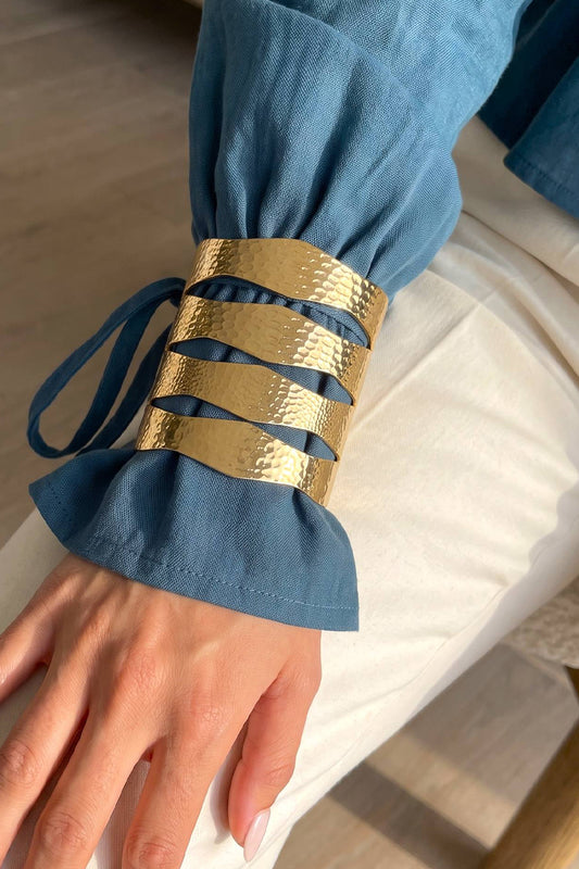 Yara Bangle - Gold Plated