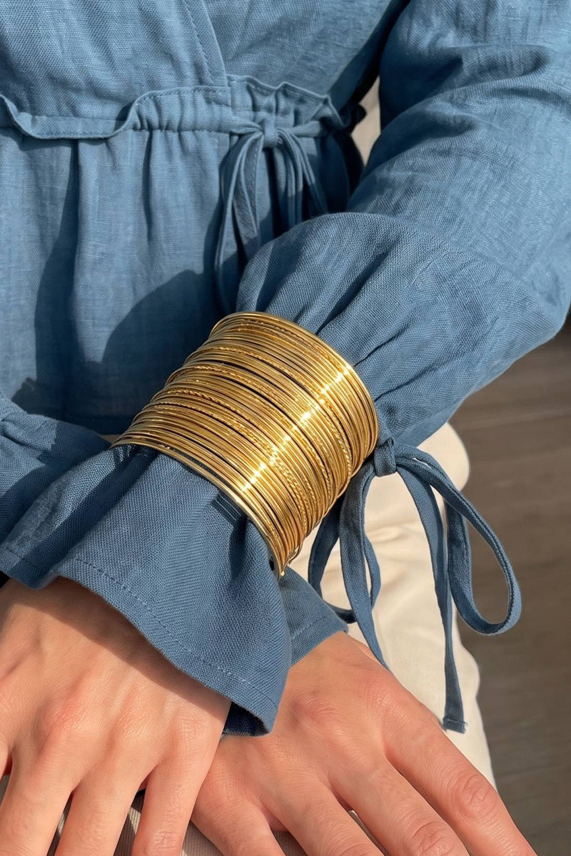 Tamara Bangle - Gold Plated