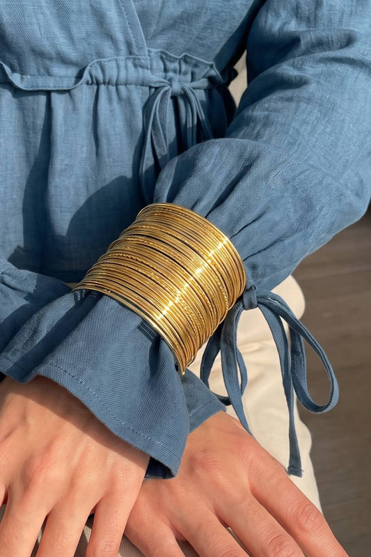 Tamara Bangle - Gold Plated