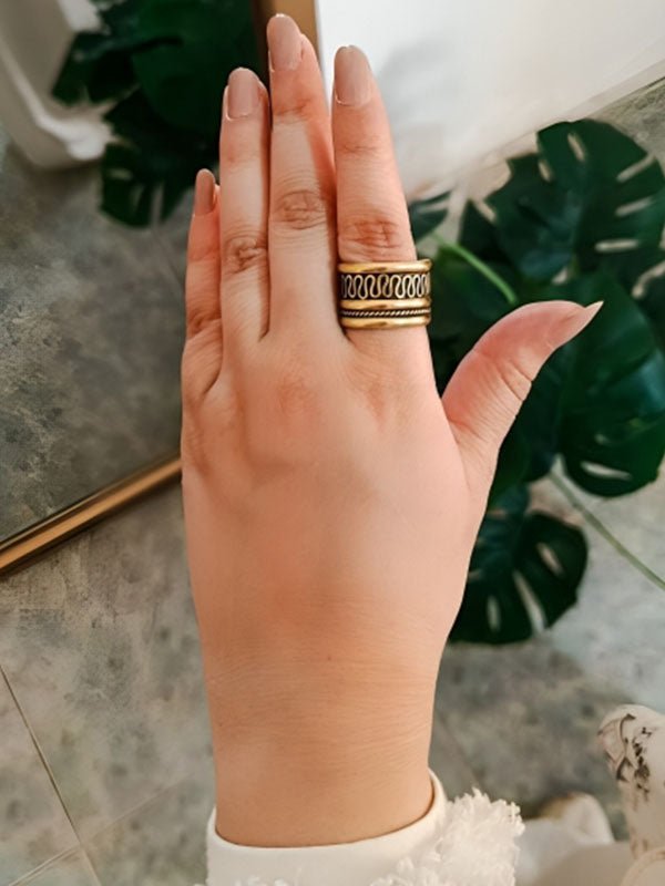 Yomna Ring - Pure Copper