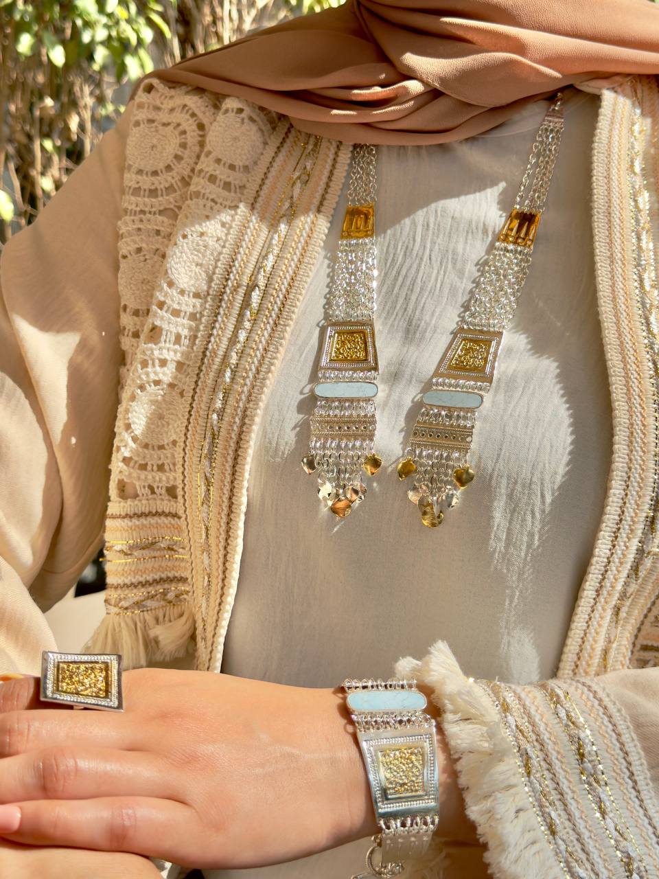 New Arabian Authentic Set - Silver & Gold Plated