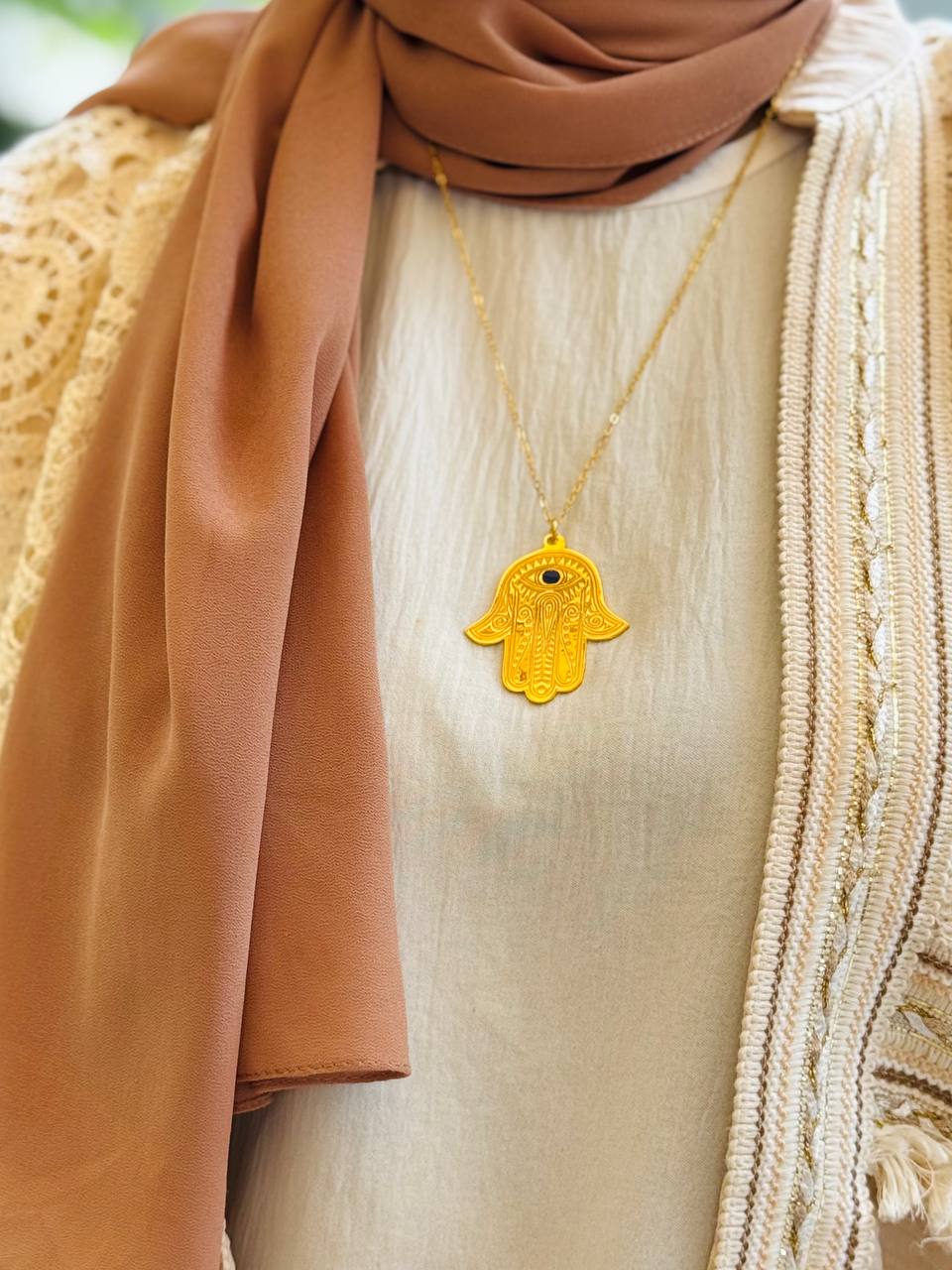 Arabian kaff Necklace – Gold Plated