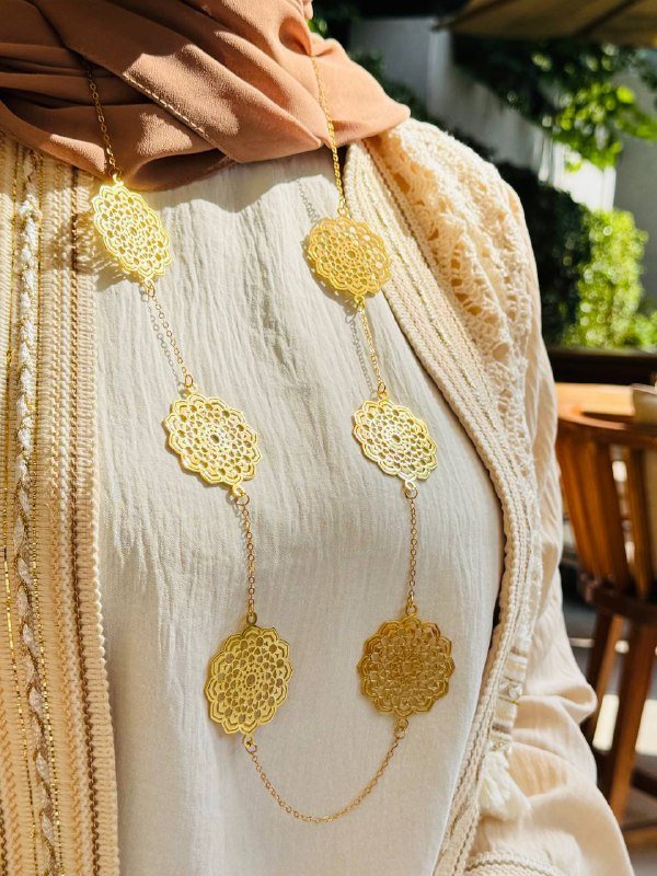 Soul of the East Necklace – Gold Plated