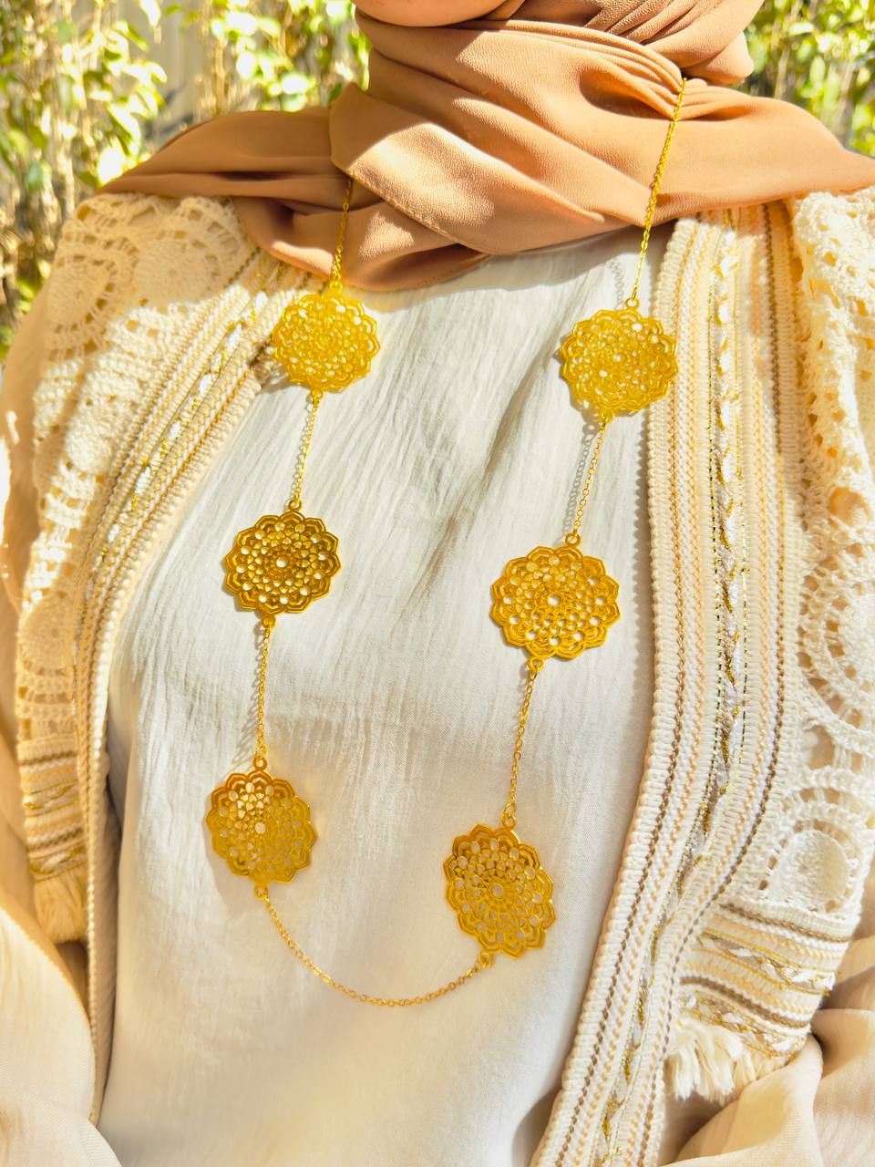 Soul of the East Necklace – Gold Plated